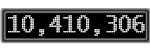 The GaugeControl contains 1 gauge with values: (10,410,322).