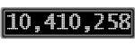 The GaugeControl contains 1 gauge with values: (10,409,928).