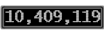 The GaugeControl contains 1 gauge with values: (10,408,984).