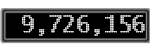 The GaugeControl contains 1 gauge with values: (9,725,537).