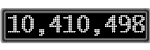 The GaugeControl contains 1 gauge with values: (10,410,530).