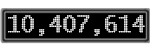 The GaugeControl contains 1 gauge with values: (10,407,590).