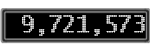 The GaugeControl contains 1 gauge with values: (9,721,519).