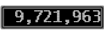 The GaugeControl contains 1 gauge with values: (9,721,610).