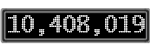 The GaugeControl contains 1 gauge with values: (10,407,673).
