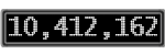 The GaugeControl contains 1 gauge with values: (10,408,268).