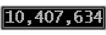 The GaugeControl contains 1 gauge with values: (10,407,590).