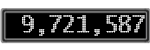 The GaugeControl contains 1 gauge with values: (9,721,519).