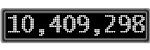 The GaugeControl contains 1 gauge with values: (10,408,981).