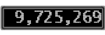 The GaugeControl contains 1 gauge with values: (9,725,169).
