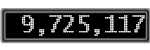 The GaugeControl contains 1 gauge with values: (9,724,883).
