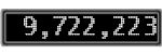 The GaugeControl contains 1 gauge with values: (9,721,999).