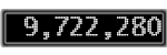 The GaugeControl contains 1 gauge with values: (9,721,996).