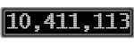 The GaugeControl contains 1 gauge with values: (10,410,490).