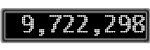 The GaugeControl contains 1 gauge with values: (9,721,999).