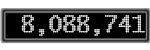 The GaugeControl contains 1 gauge with values: (8,088,750).