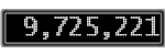 The GaugeControl contains 1 gauge with values: (9,725,170).