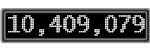 The GaugeControl contains 1 gauge with values: (10,408,284).
