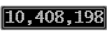 The GaugeControl contains 1 gauge with values: (10,408,032).