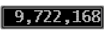 The GaugeControl contains 1 gauge with values: (9,721,990).