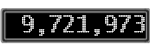 The GaugeControl contains 1 gauge with values: (9,721,607).