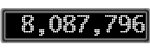 The GaugeControl contains 1 gauge with values: (8,087,592).
