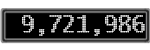 The GaugeControl contains 1 gauge with values: (9,721,990).