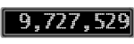 The GaugeControl contains 1 gauge with values: (9,727,089).
