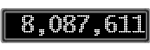 The GaugeControl contains 1 gauge with values: (8,087,289).