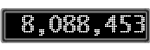 The GaugeControl contains 1 gauge with values: (8,087,833).