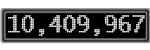 The GaugeControl contains 1 gauge with values: (10,409,838).