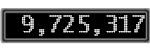 The GaugeControl contains 1 gauge with values: (9,725,169).