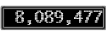 The GaugeControl contains 1 gauge with values: (8,089,443).