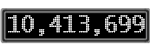 The GaugeControl contains 1 gauge with values: (10,410,477).