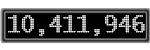 The GaugeControl contains 1 gauge with values: (10,411,839).