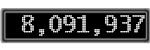 The GaugeControl contains 1 gauge with values: (8,091,573).