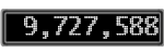 The GaugeControl contains 1 gauge with values: (9,727,103).