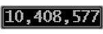 The GaugeControl contains 1 gauge with values: (10,408,460).