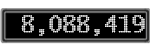 The GaugeControl contains 1 gauge with values: (8,087,833).