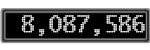 The GaugeControl contains 1 gauge with values: (8,087,587).