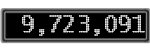 The GaugeControl contains 1 gauge with values: (9,722,920).
