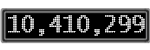 The GaugeControl contains 1 gauge with values: (10,410,313).