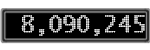 The GaugeControl contains 1 gauge with values: (8,090,166).