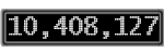 The GaugeControl contains 1 gauge with values: (10,408,032).