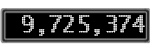 The GaugeControl contains 1 gauge with values: (9,725,169).