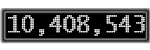 The GaugeControl contains 1 gauge with values: (10,408,269).
