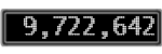 The GaugeControl contains 1 gauge with values: (9,722,315).