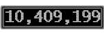 The GaugeControl contains 1 gauge with values: (10,408,848).