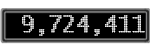 The GaugeControl contains 1 gauge with values: (9,723,903).
