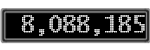 The GaugeControl contains 1 gauge with values: (8,087,841).